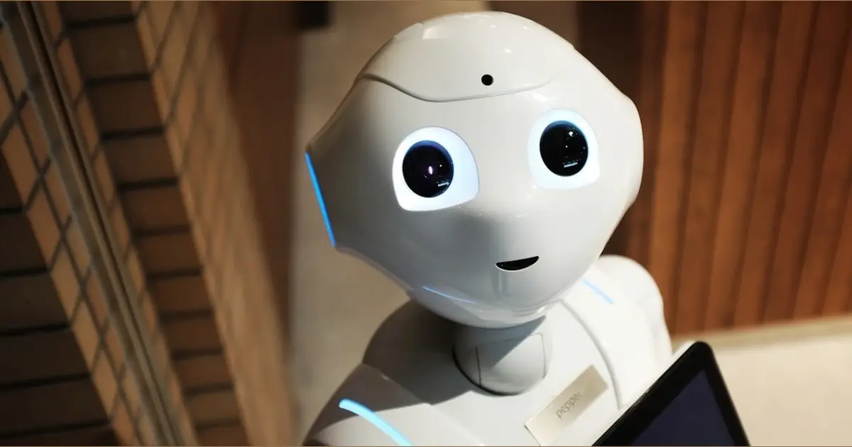 AI search technology concept
