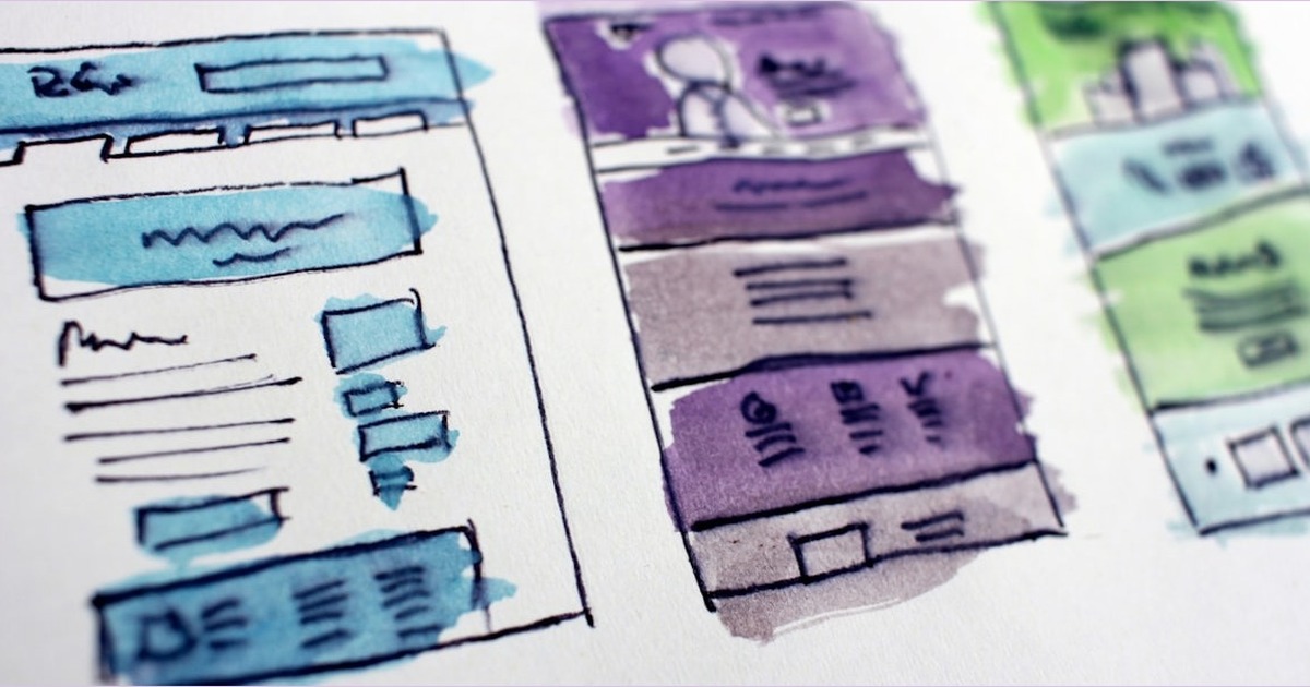 Clean website design