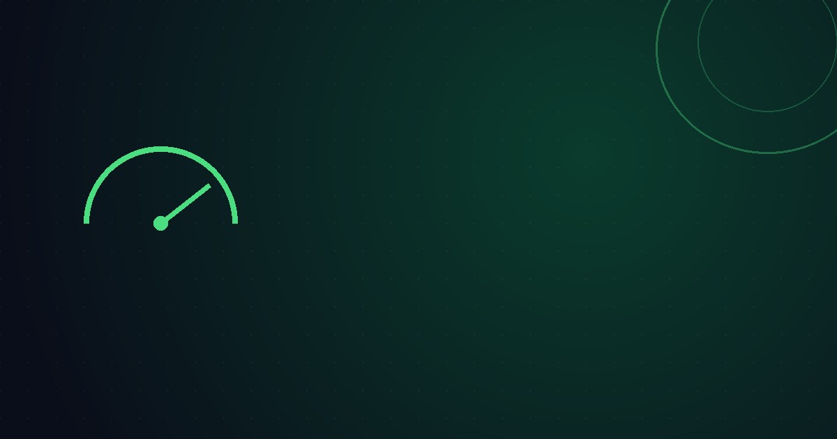 Website speed concept